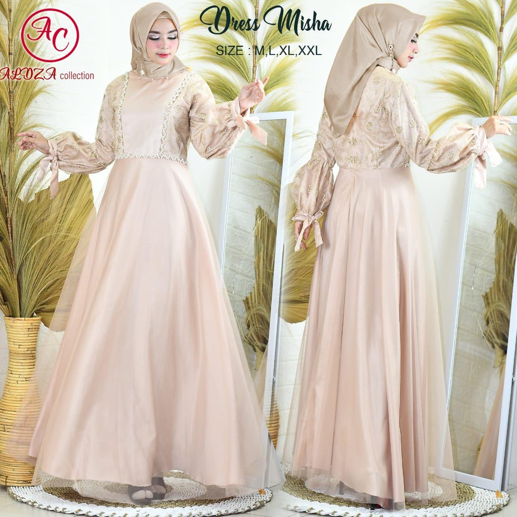 PROMO DRESS MISCHA / GAMIS PESTA / GAMIS TULLE