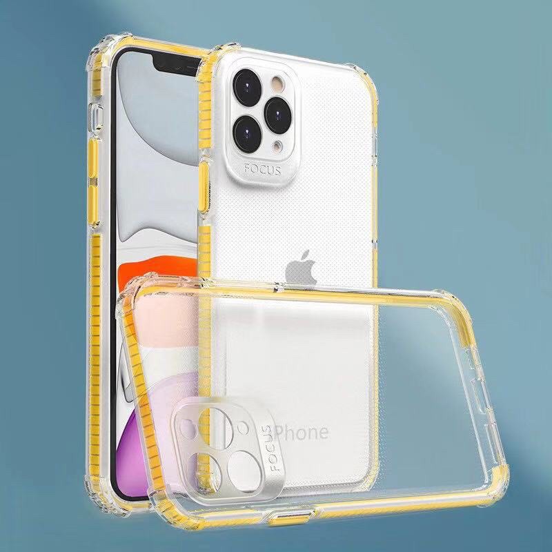 Anti Fall Soft Case Lens Cover (1) for iPHONE 6 7 8 PLUS X XS XR 11 12 MINI PRO MAX - 8 COLORS