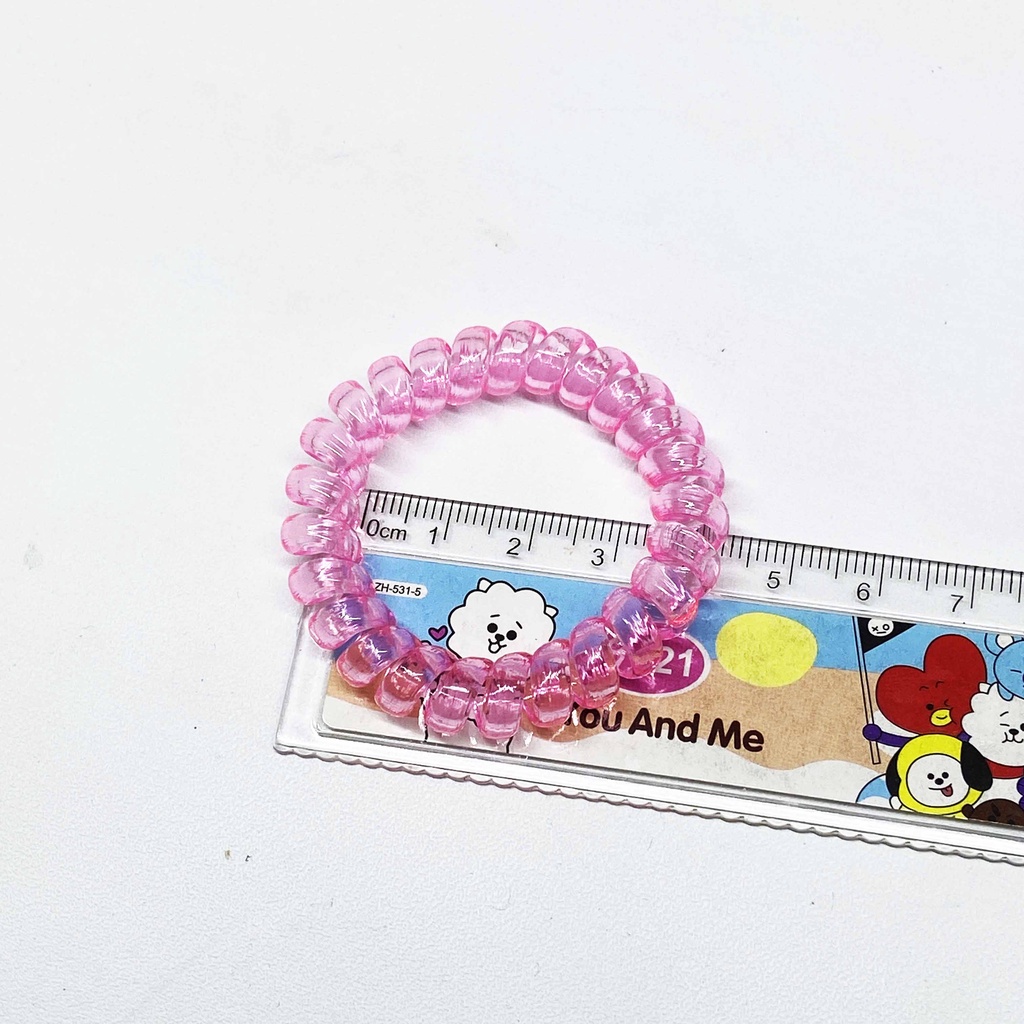 IKAT RAMBUT SPIRAL WARNA WARNI / KUNCIR RAMBUT SPIRAL / KARET SPIRAL / SPIRAL IKAT RAMBUT-3