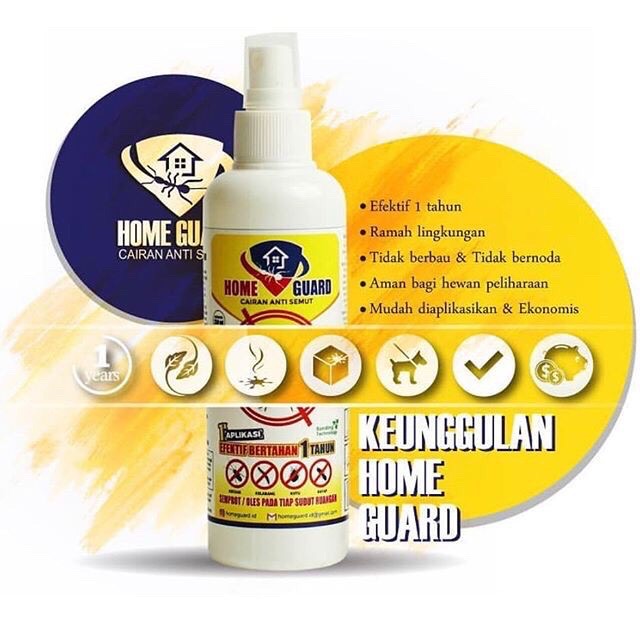Cairan Anti Semut Kecoa Serangga Homeguard 500ml Home Guard