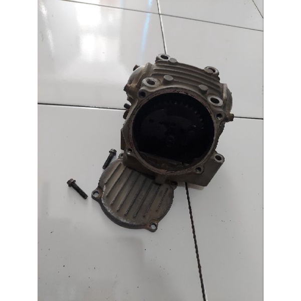 Cylinder head block kop busi kawasaki zx 130