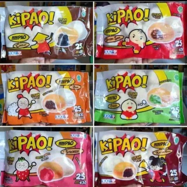 

KIPAO SALTED EGG 12s MINIPAO MINI BAKPAO FROZEN FOOD