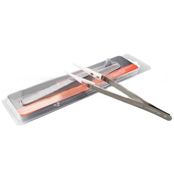 Coil Master Ceramic Tweezers - SILVER [Authentic] [ Vaporizer ]