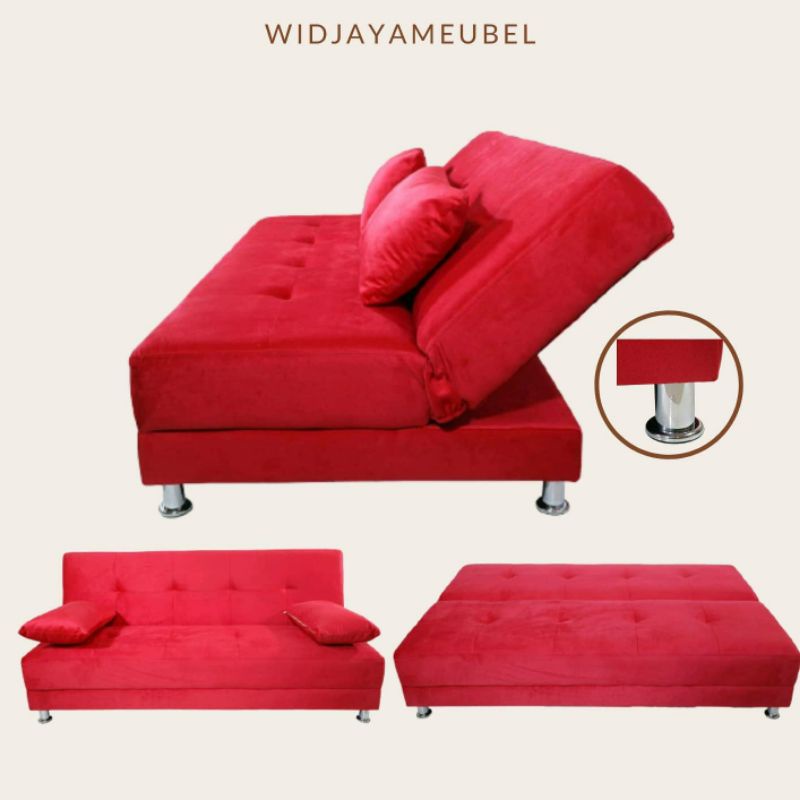 SOFA BED MINIMALIS / REKLENING, SOFABED MALANG, ada harga ada kualitas