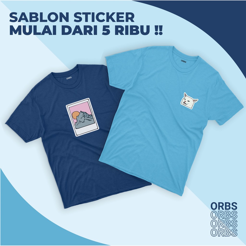 

Sablon Stiker Katalog 3 ( Belum Termasuk Kaos )