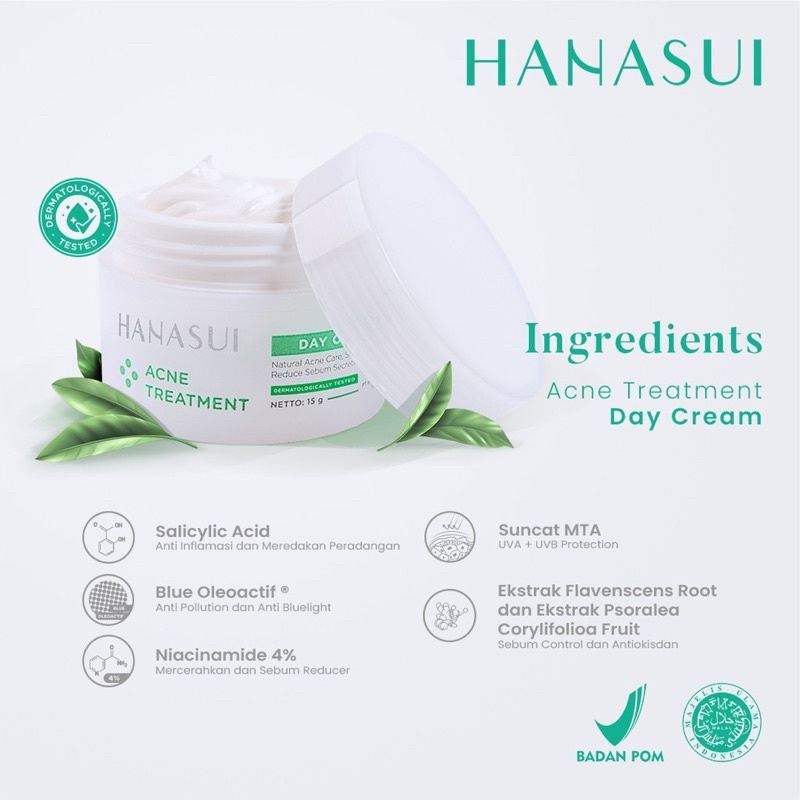 HANASUI Acne Treatment Series Package PAKET HANASUI ACNE