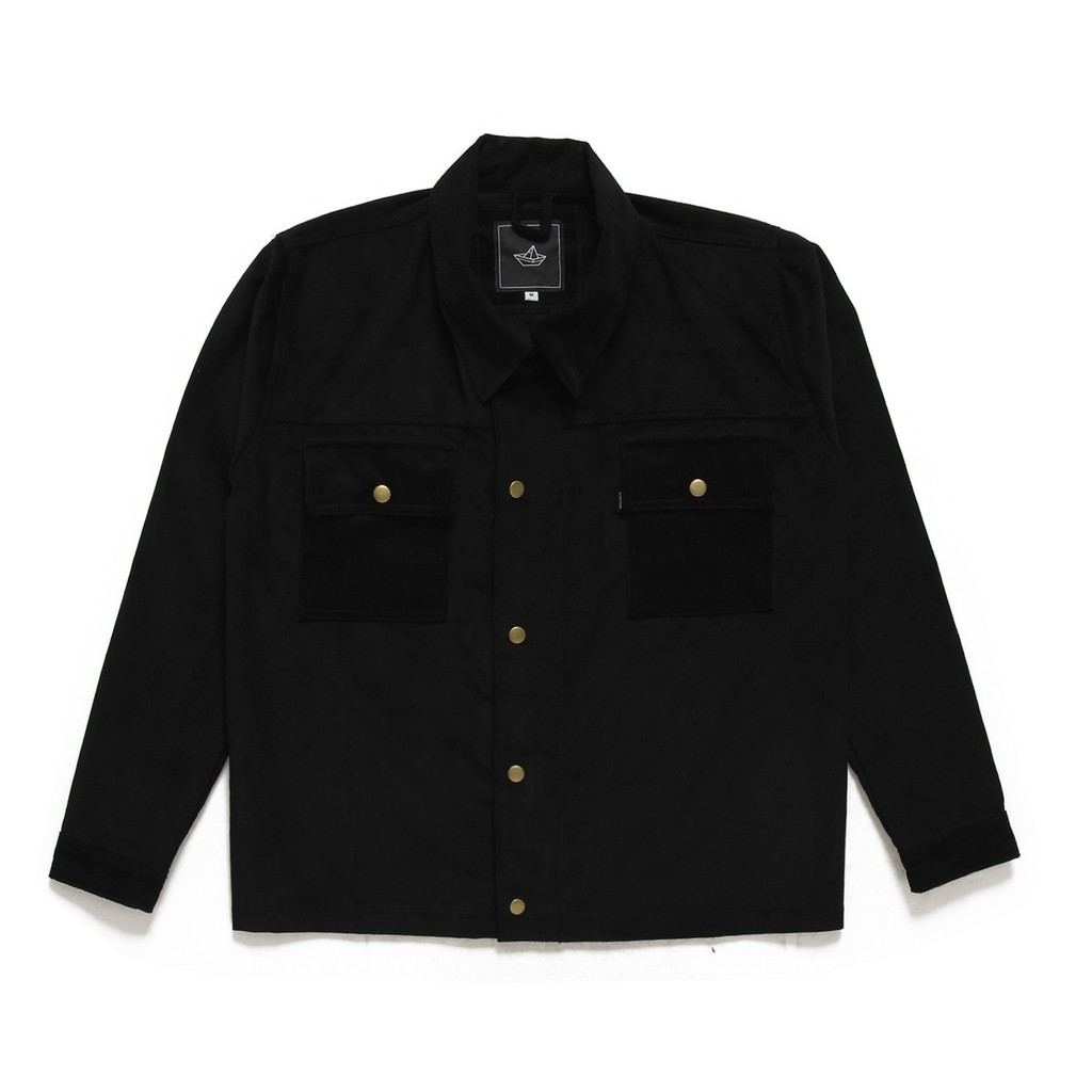 ETERNALWORKS - Corduroy Jacket Hanaka Black