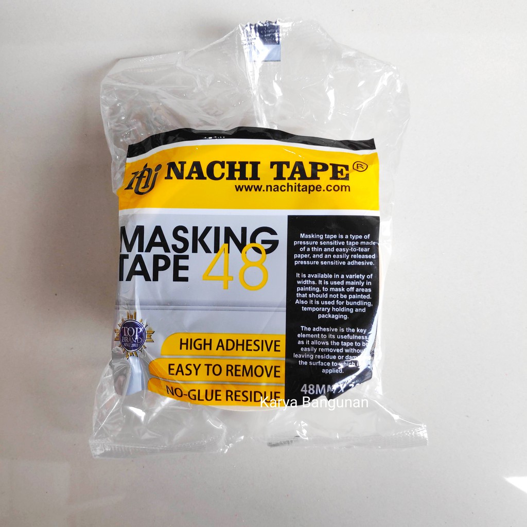 

Masking Tape Nachi 2 inch ( 48mm x 20 Y/18 M)