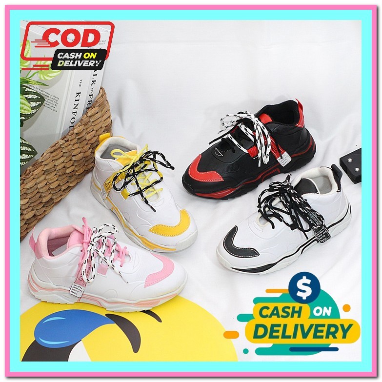 Sepatu Sekolah Anak Perempuan Tk Sd Terbaru Sepatu Anak Cewek Original Afr - Sepatu Sneakers Anak Ji