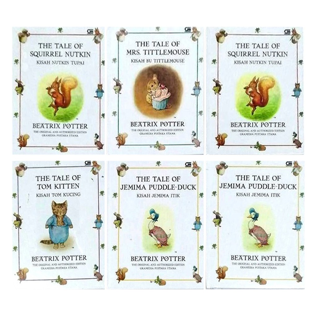 OmBotak  Buku Beatrix Potter (Hc) . Gramedia Cerita Anak Tale of Edukasi