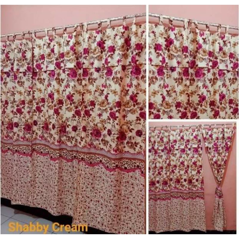 TIRAI GORDEN JENDELA KAMAR TIDUR | KORDEN HORDENG CENDELA MOTIF KARAKTER DAN POLOS UKURAN KECIL 60CM PANJANG 150CM GRATIS ONGKIR SELURUH INDONESIA BISA COD