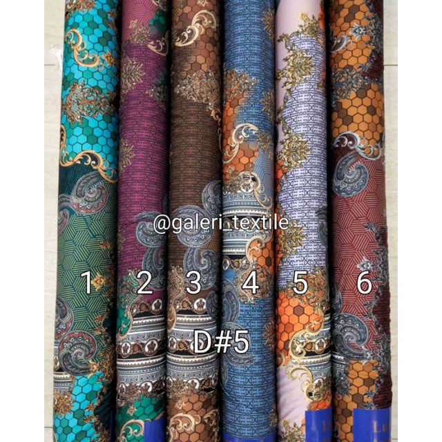Kain Satin Armani Silk Motif Premium