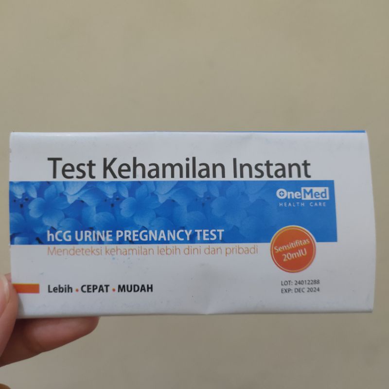 Tespek / Tes Kehamilan / Tes Hamil Instan Onemed Strips Test Pack-Tespek Onemed