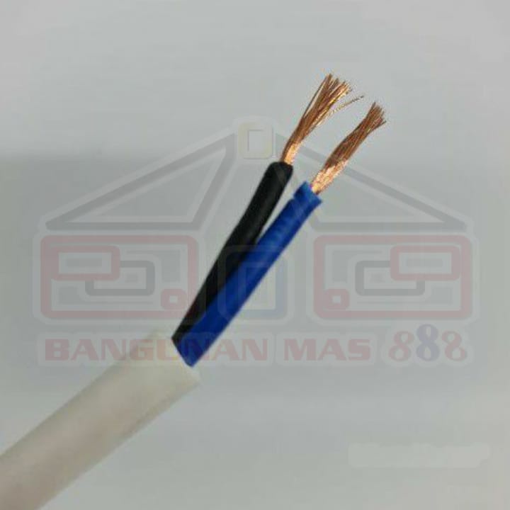 KABEL ETERNA 2X0,75 MM PER METERAN SERABUT-KABEL ETRNA SERABUT -KABEL ETERNA