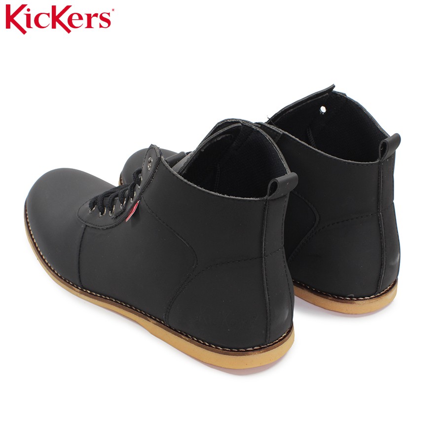 sepatu kickers bandit semi boots pria HITAM