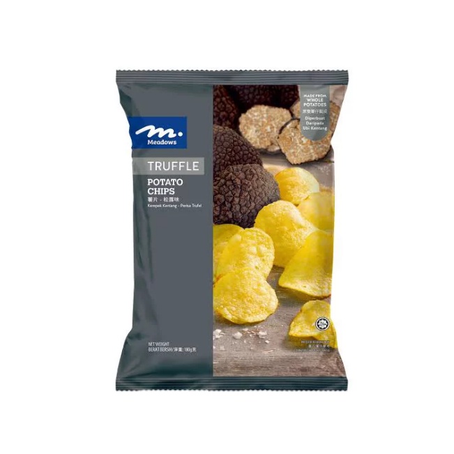

Meadows Truffle Flavour Potato Chips 180 gram Halal