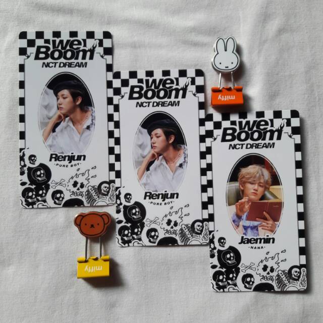 NCT DREAM WE BOOM - BOOMCARD RENJUN & JAEMIN