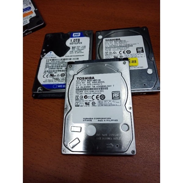 Hardisk Laptop 1TB WD Blue Slim Sata 2,5&quot; second  Days - Hdd 1TB For Laptop Notebook Hdd/hardisk internal dan external