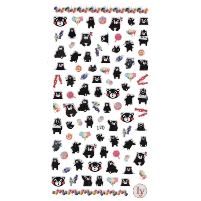 Kumamon Nail Sticker  170  VN