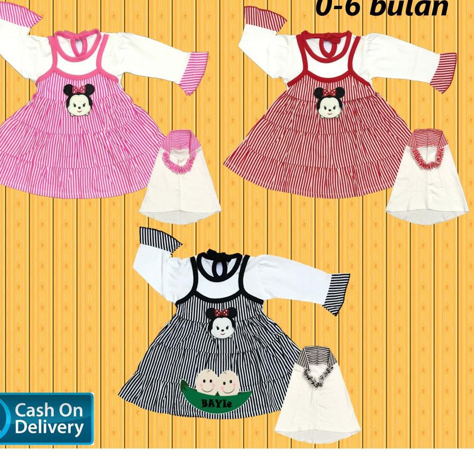 Koleksi Terbaru BAYIe Baju  Muslim Gamis  Anak  Bayi 