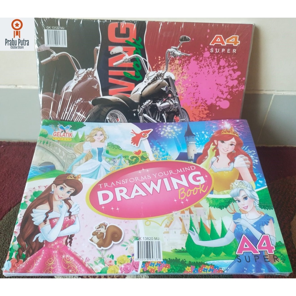 

Buku Gambar/Drawing Book A4 Gelatik 1 Pcs