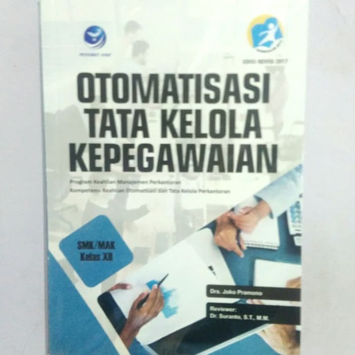 Buku Otomatisasi Tata Kelola Kepegawaian Untuk SMKMAK kelas 12 ORI