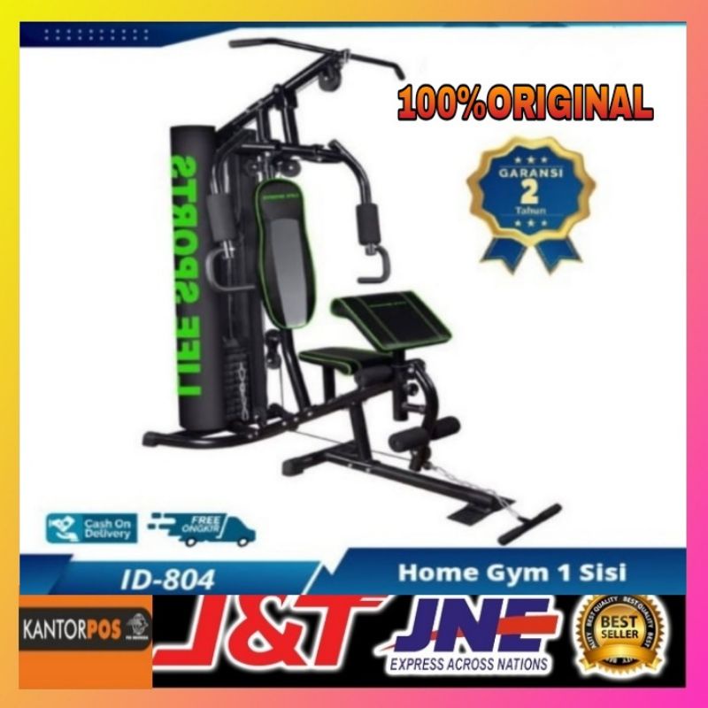 home gym 1 sisi lifesport(original)gym home-home gym 1 sisi-alat angkat beban