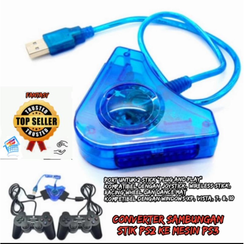 CONVERTER Stik Ps2 Ps3 PC