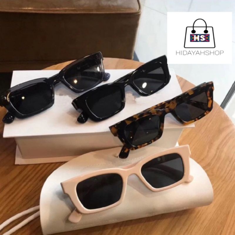 &quot;DISKON&quot; GM03 Kacamata Hitam Wanita/Pria Sunglasses Korean INS Fashion keren