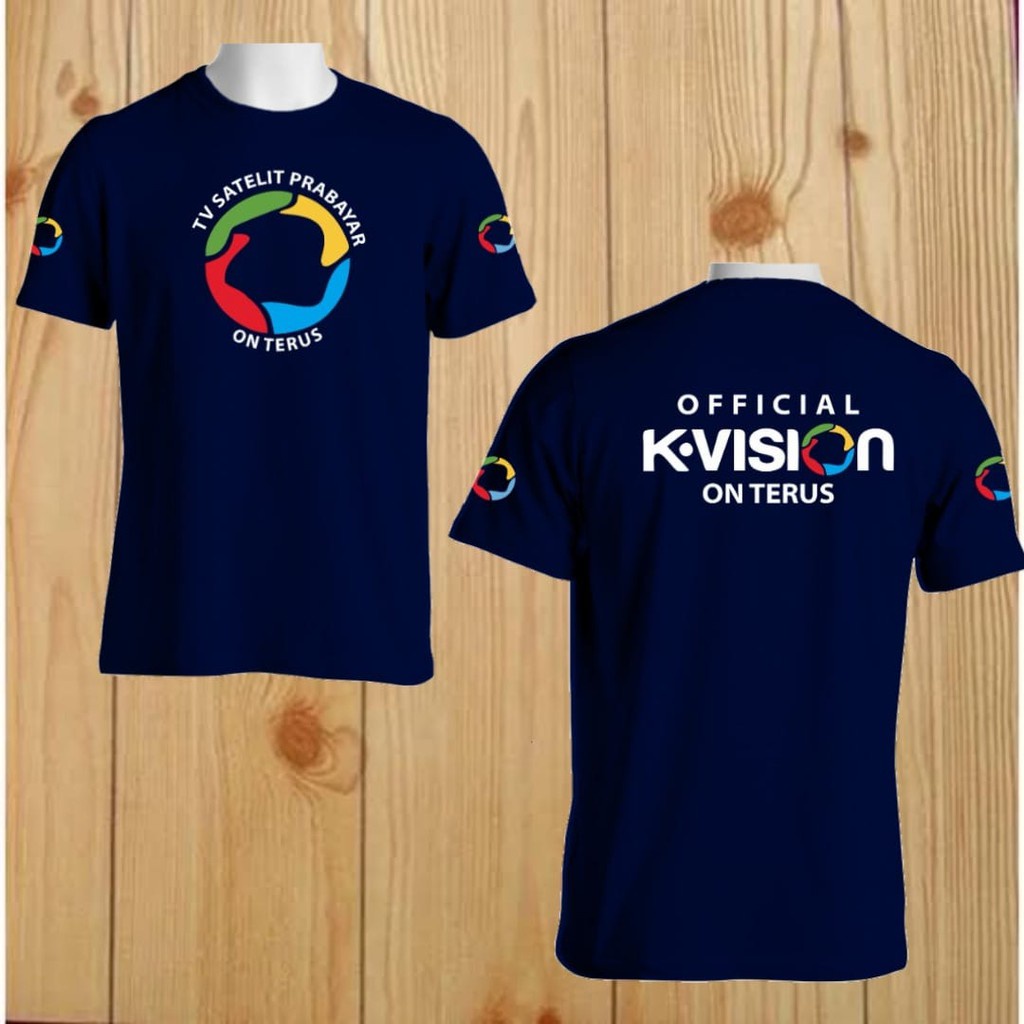 T-shirt Kaos K.VISION Official On Terus