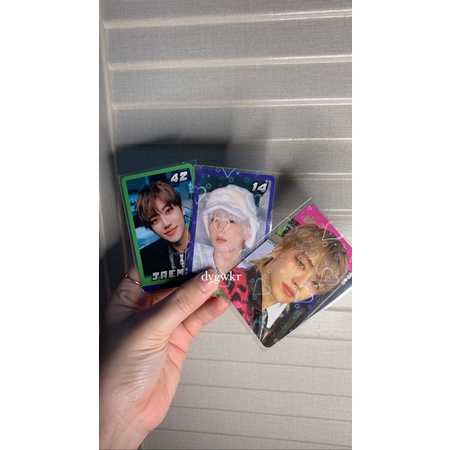 ready photocard trading card jaemin jisung pc trading card