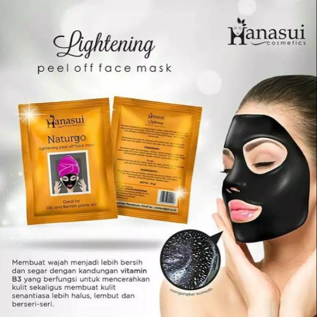 NATURGO BPOM / HANASUI NATURGO / MASKER HANASUI NATURGO ORIGINAL