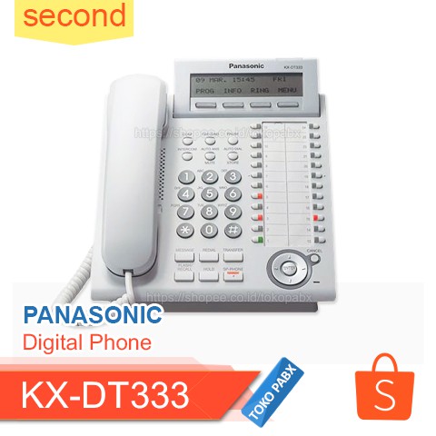 KX-DT333 Pesawat Telepon Digital Panasonic Second