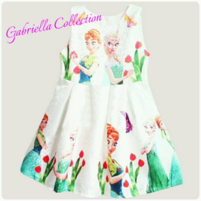 DRESS FROZEN KANVAS / DRESS JACQUARD FROZEN