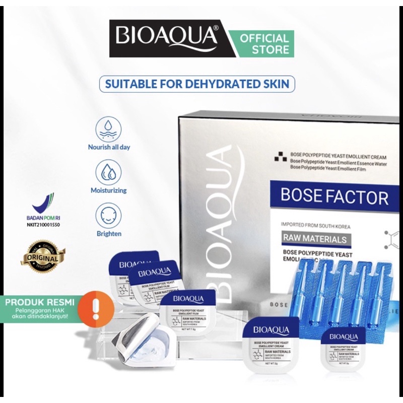 BIOAQUA BOSE POLYPEPTIDE YEAST EMOLLIENT CASE