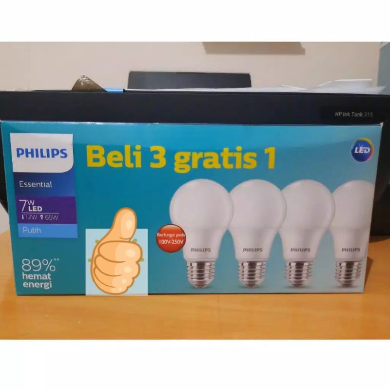 Lampu LED Philips paket hemat