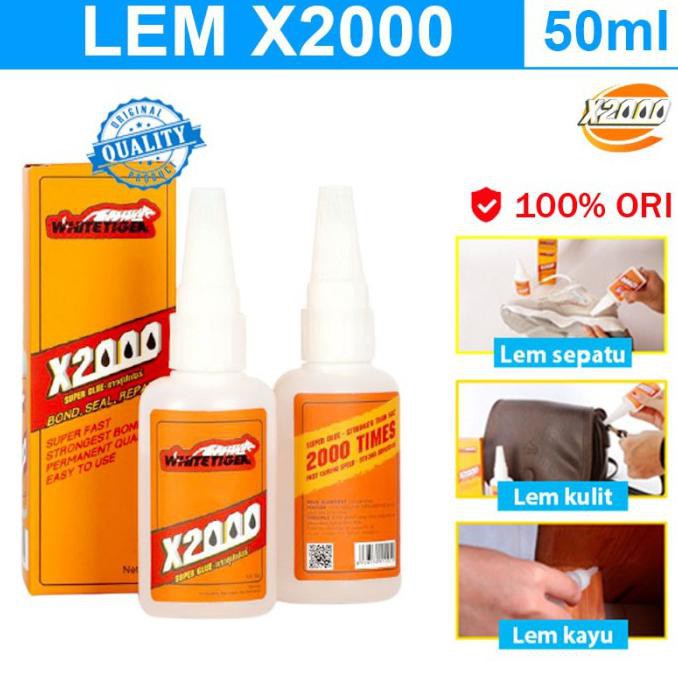 

[[BISA COD]] Lem X2000 lem super perekat kuat untuk semua bahan