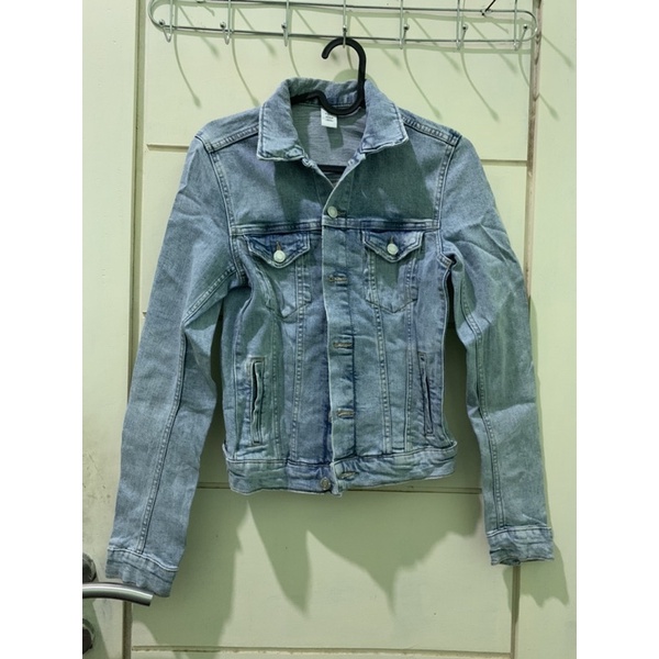 jacket denim jeans wanita H&M original counter XS / 32