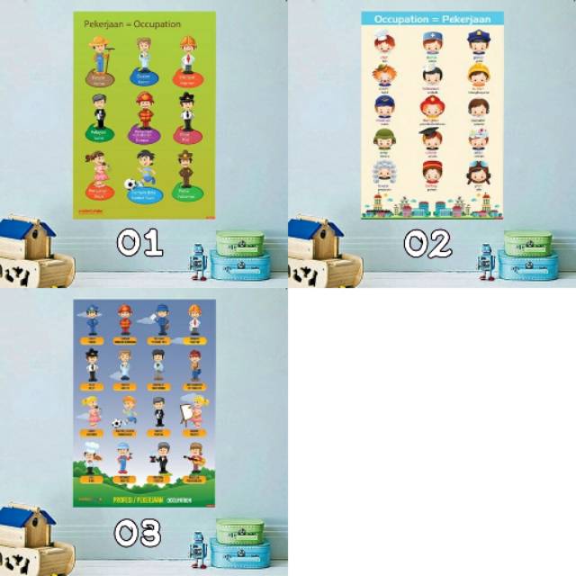POSTER BELAJAR SERI PROFESI