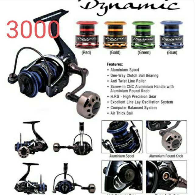 Reel SEAHAWK DYNAMIC (POWER HANDLE) 3000