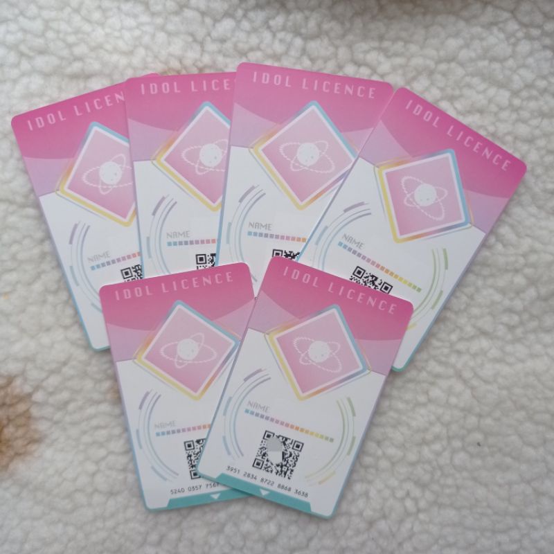 id pass/id license/id card aikatsu planet (harga utk satuan)