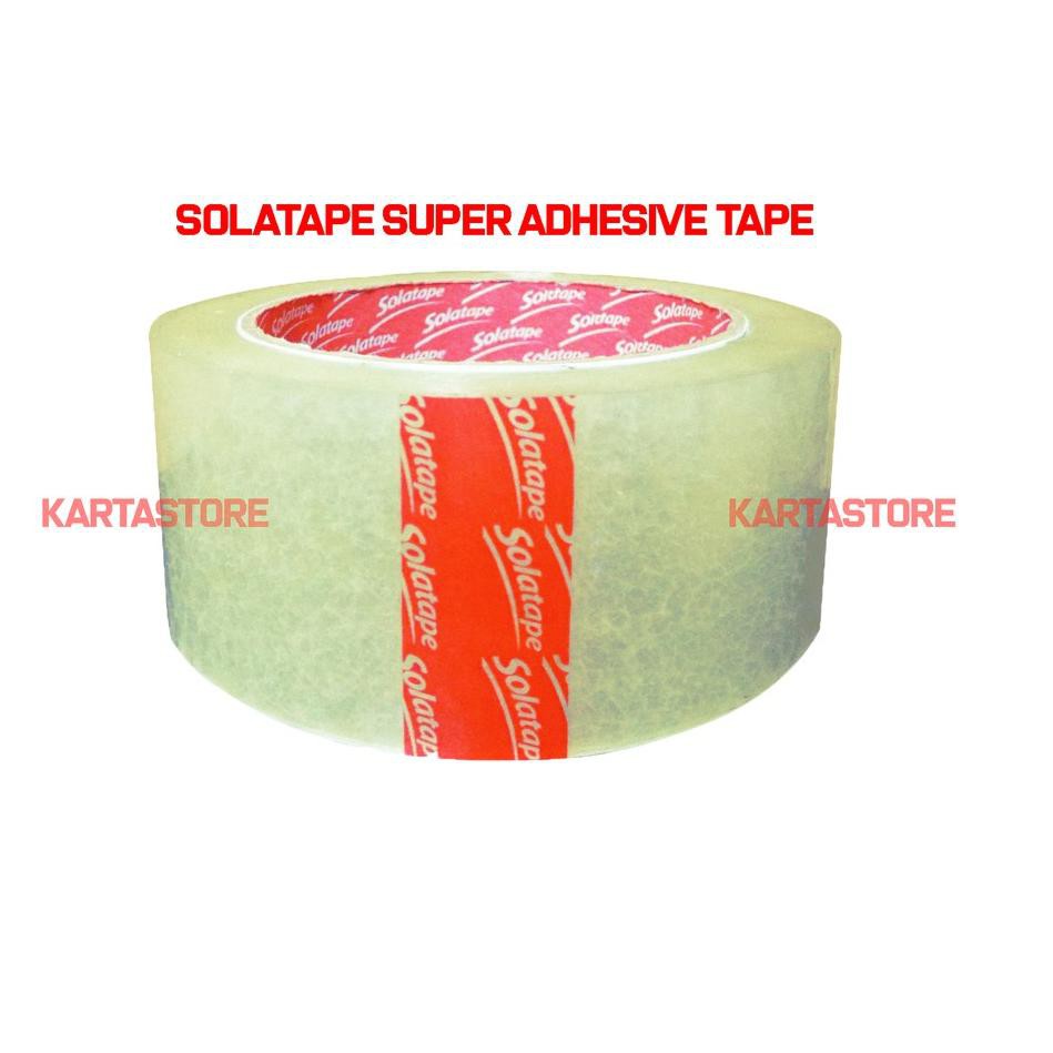 

[PREMIUM PRODUCT] LAKBAN BENING-COKLAT 100 YARD SOLATAPE KUALITAS DAIMARU