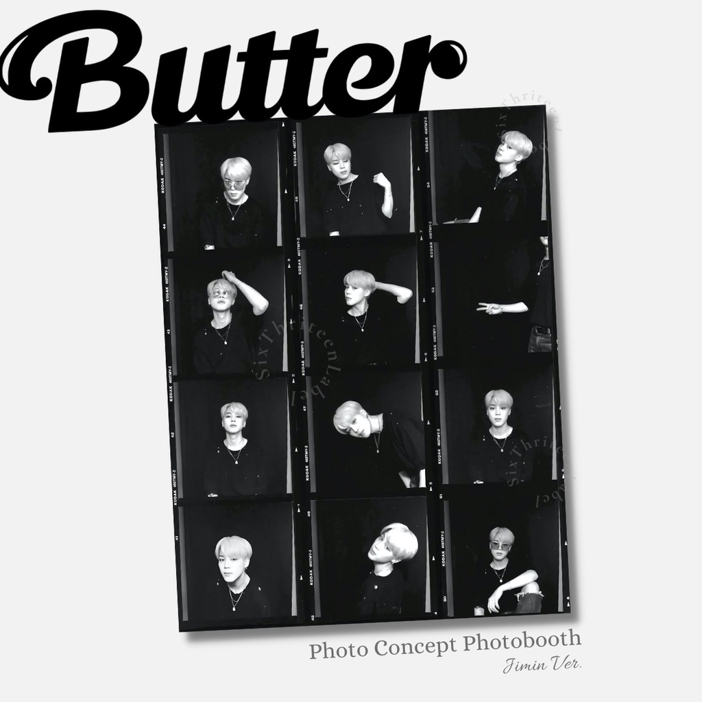BTS Butter Photo Concept Photobooth