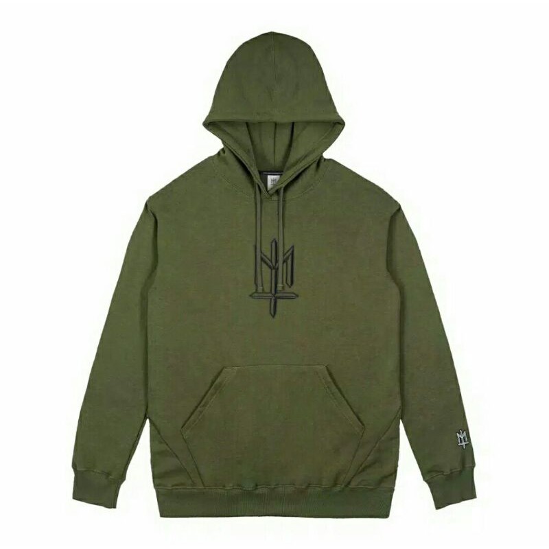 SWEATER HOODIE MATERNAL (GREEN 008)