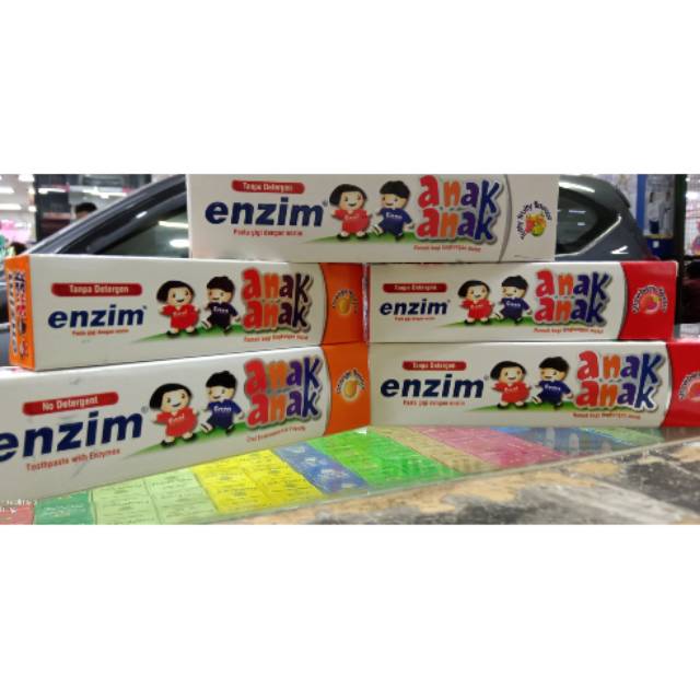 Enzim Pasta Gigi Anak