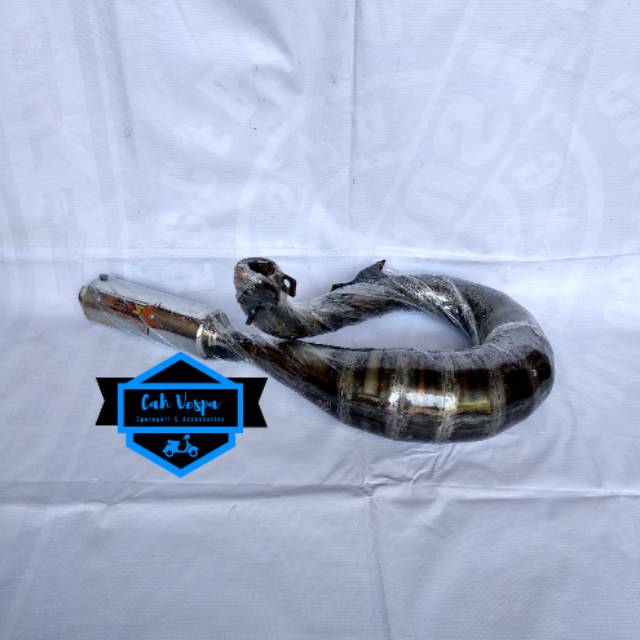 Knalpot Vespa NewSpeed Model C5 Pendek