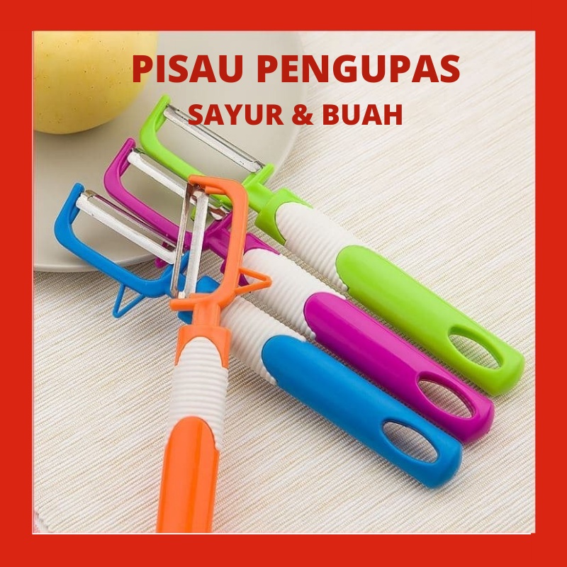 PEELER PISAU alat pengupas buah sayur apel wortel timun KENTANG