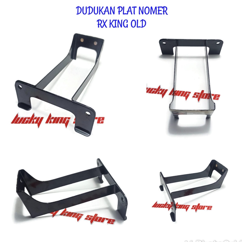 dudukan plat nomor rx king atau dudukan plat nomor motor rx king atau breket plat nomor rx king BISA