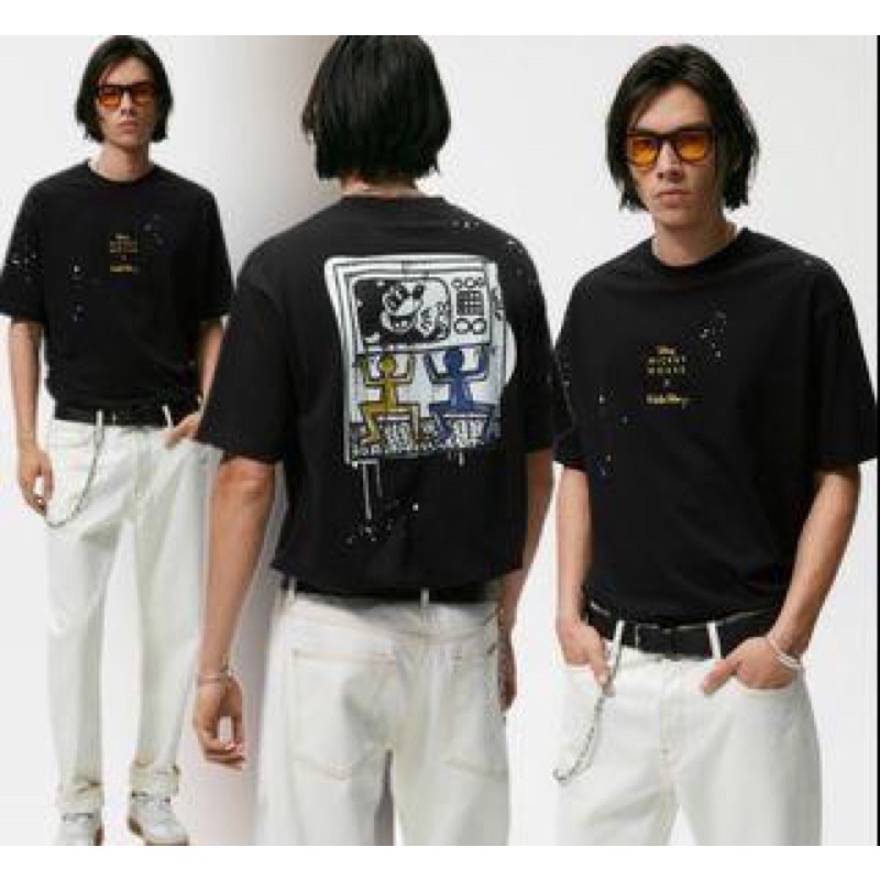 ZARA DISNEY TSHIRT MICKEY MOUSE x KEITH HARING