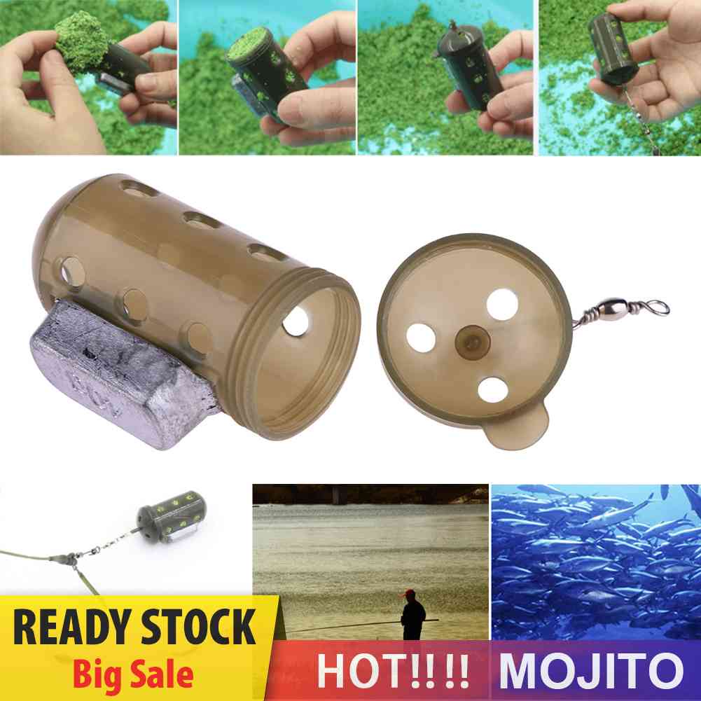 Feeder / Tempat Umpan Dengan Pellet Untuk Memancing Ikan Kerapu